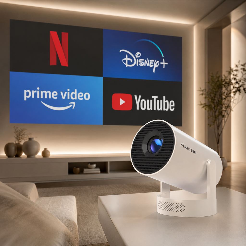 Proyector Portátil Magcubic HY300 Pro - Android, WiFi, 290 ANSI